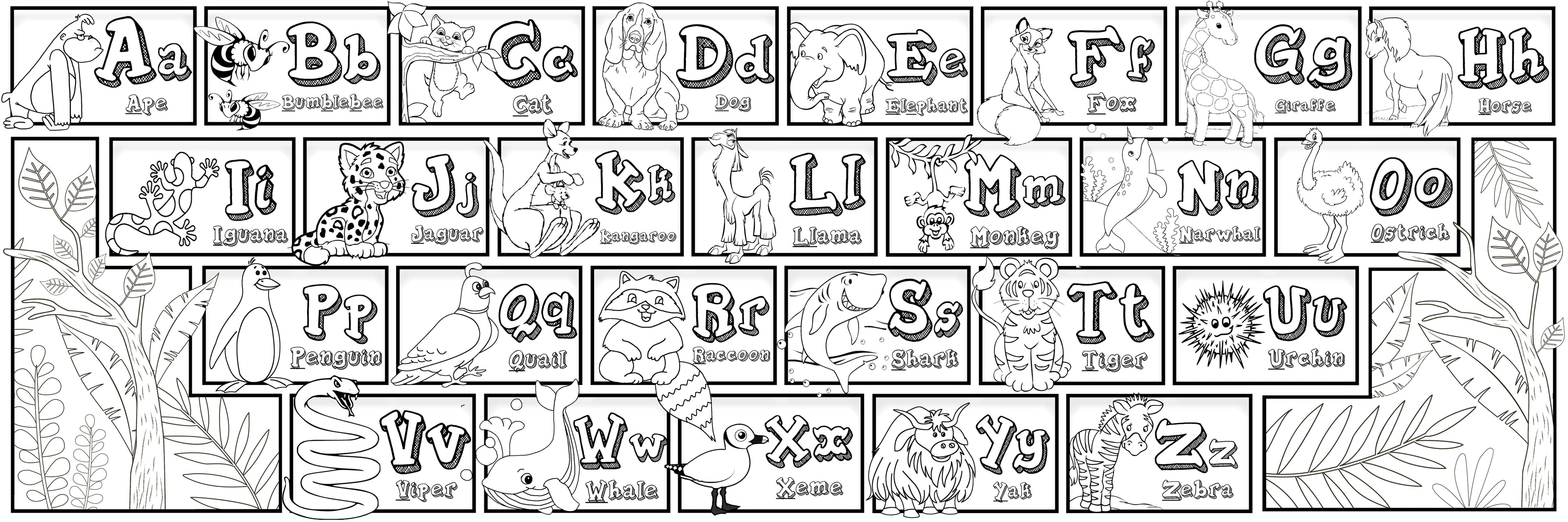 animal abc's