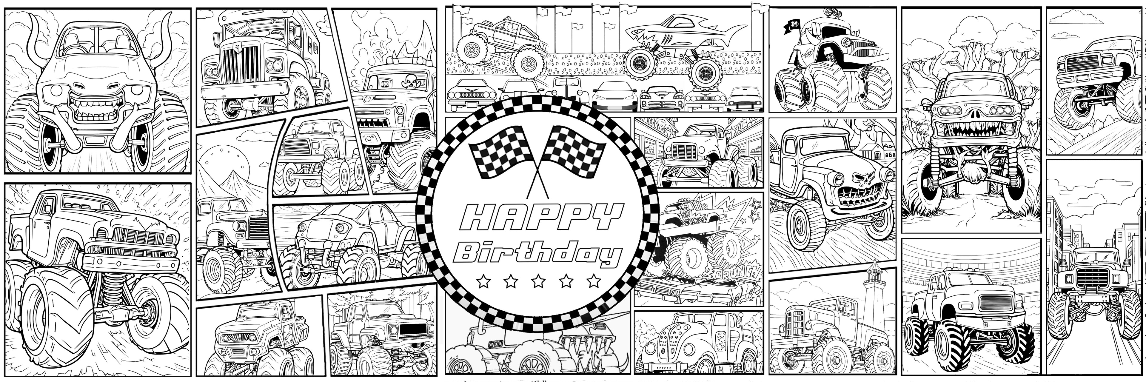 Monster Truck Birthday